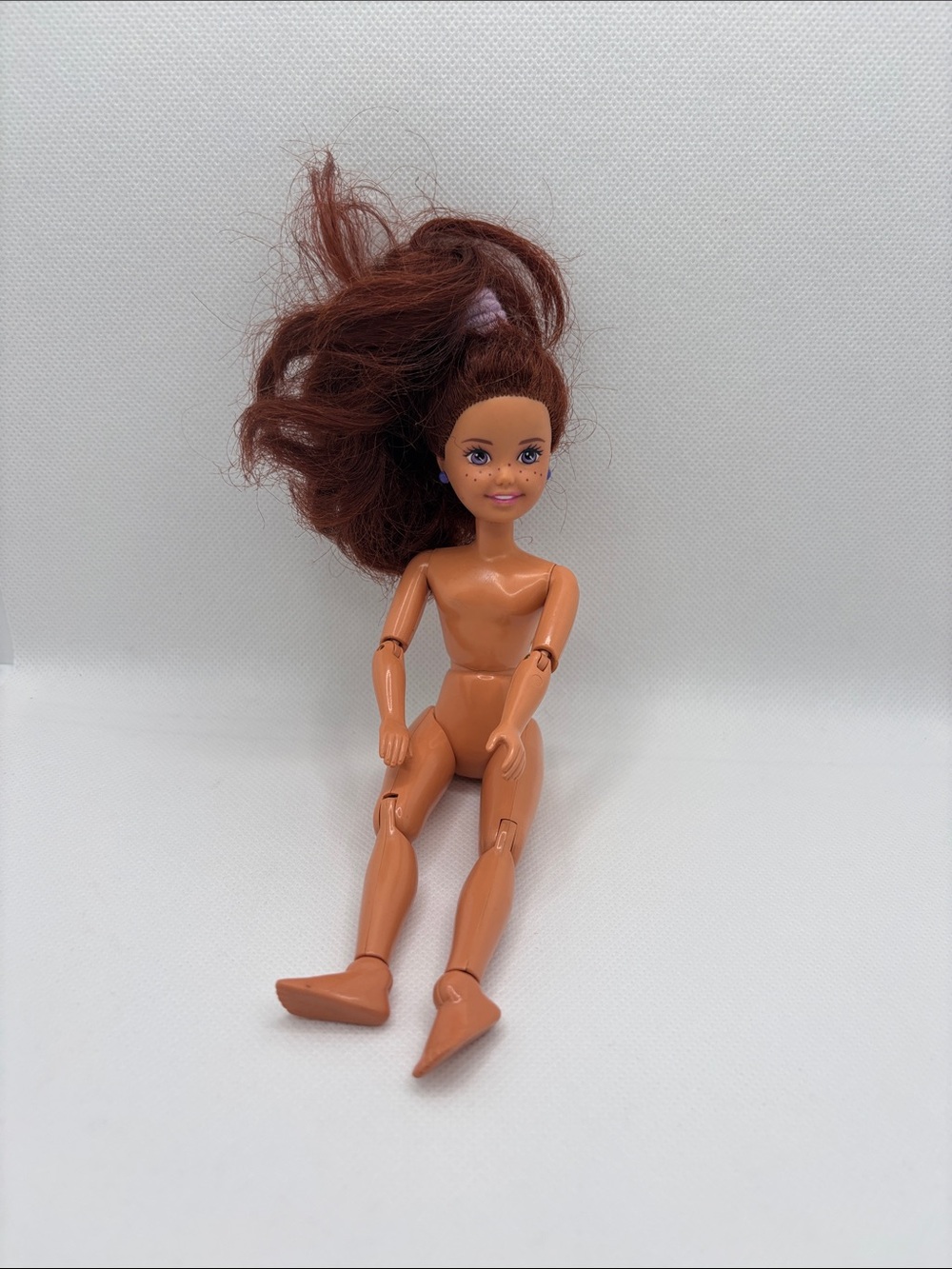 VTG Barbie Whitney Gymnaste Friend Of Stacie Mattel Doll Articuled Small 1995